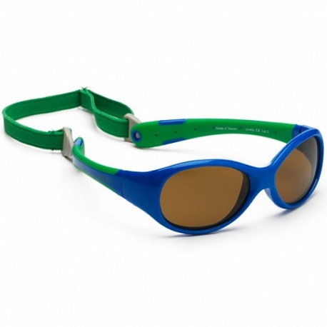 Zonnebril Baby - Royal & Green - 0-3 years - Koolsun - FLEX - Zonnebril Baby - Royal & Green - 0-3 years - Koolsun - FLEX -