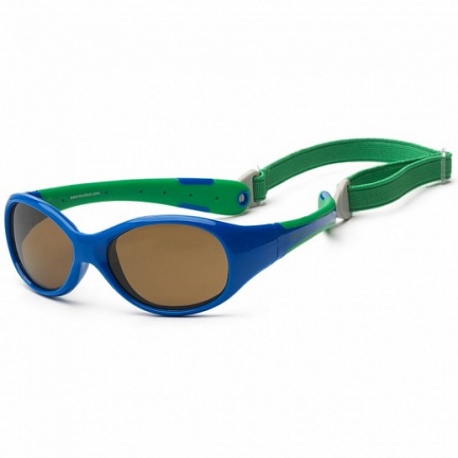 Zonnebril Baby - Royal & Green - 0-3 years - Koolsun - FLEX - Zonnebril Baby - Royal & Green - 0-3 years - Koolsun - FLEX -