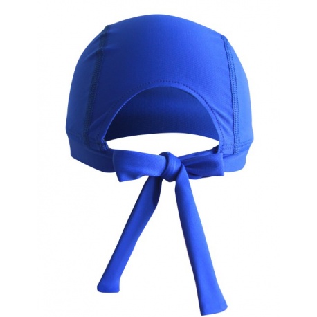 Hoofddoek blauw met UV bescherming 