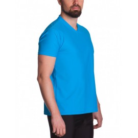 UV Shirt heren Hawaii Blue V-Hals UV Shirt heren Hawaii Blue V-Hals