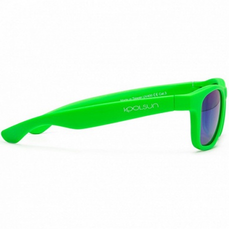Zonnebril - Neon Green - 3-10 years - Koolsun - WAVE