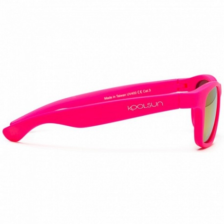Zonnebril - Neon Pink - 3-10 years - Koolsun - WAVE