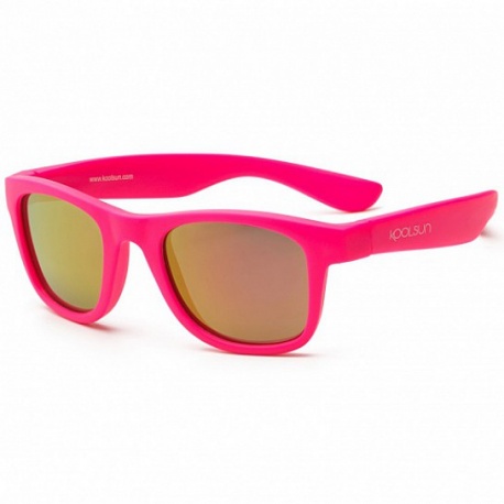 Zonnebril - Neon Pink - 3-10 years - Koolsun - WAVE