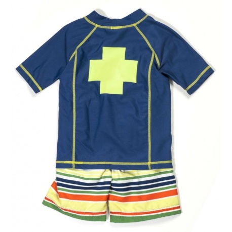 UV shirt & boardshort Multistripe