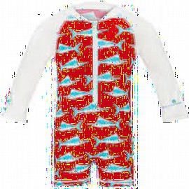 Baby Badpak Swordfish - lange mouw