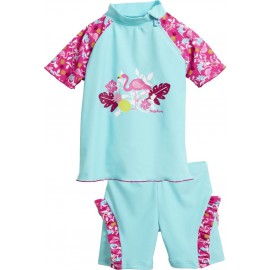 UV shirt en zwemshort Flamingo