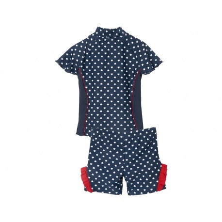 UV shirt en zwemshort Hartjes UV shirt en zwemshort Hartjes