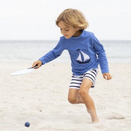 UV shirt Blauw - lange mouw