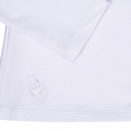 UV shirt Wit met rits UV shirt Wit met rits