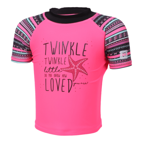 UV shirt en zwembroek Candy Pink UV shirt en zwembroek Candy Pink