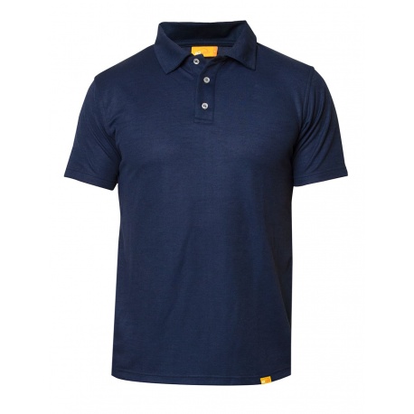 Polo Shirt Blauw met UV bescherming