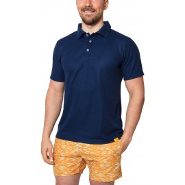 Polo Shirt Blauw met UV bescherming Polo Shirt Blauw met UV bescherming