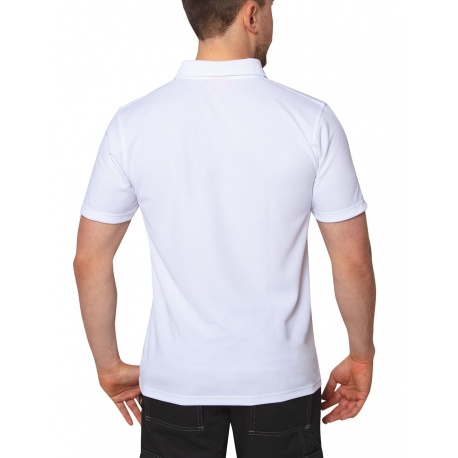 Polo Shirt Wit met UV bescherming Polo Shirt Wit met UV bescherming