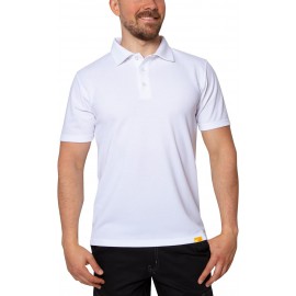Polo Shirt Wit met UV bescherming