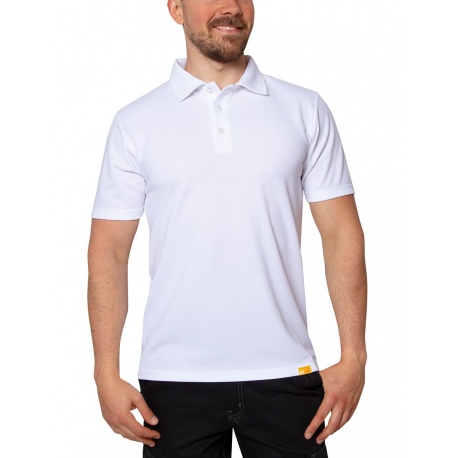 Polo Shirt Wit met UV bescherming Polo Shirt Wit met UV bescherming
