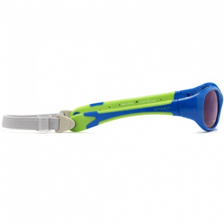 Zonnebril - Bluel & Lime - 0-3 years - Koolsun - FLEX - Zonnebril - Bluel & Lime - 0-3 years - Koolsun - FLEX -