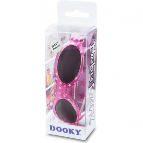 Zonnebril Pink Star - 0-2 years - Dooky BabyBanz Zonnebril Pink Star - 0-2 years - Dooky BabyBanz