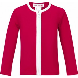 UV shirt Amaranth met rits - lange mouw UV shirt Amaranth met rits - lange mouw