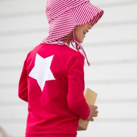 UV shirt Amaranth met rits - lange mouw UV shirt Amaranth met rits - lange mouw