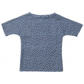 UV Shirt Blue Flowers - korte mouw UV Shirt Blue Flowers - korte mouw