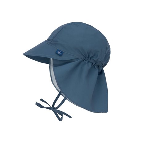Zonnepet Donker Blauw met nekflap Zonnepet Donker Blauw met nekflap