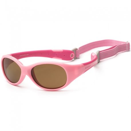 Zonnebril - Pink Sorbet - 0-3 years - Koolsun - FLEX - Zonnebril - Pink Sorbet - 0-3 years - Koolsun - FLEX -