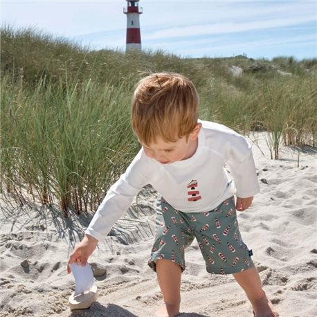 UV shirt Light House - lange mouw - White UV shirt Light House - lange mouw - White